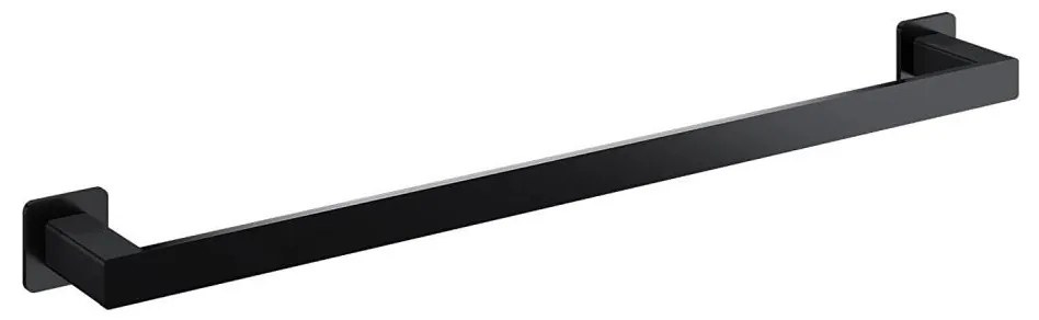 OMNIRES NL80216BL - Fali törölközőtartó NELSON 62 cm matt fekete