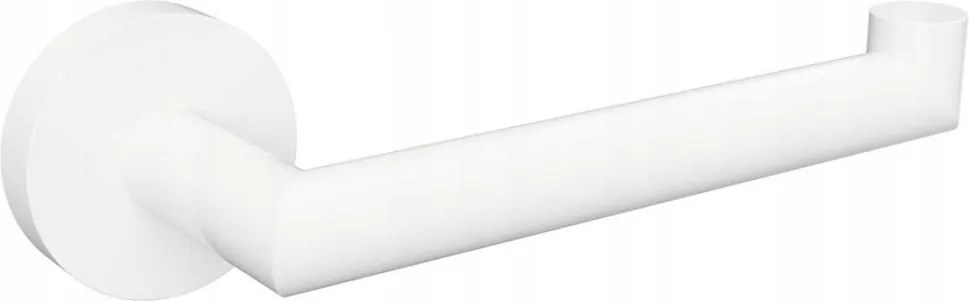 X-round White WC-papír tartó, matt fehér