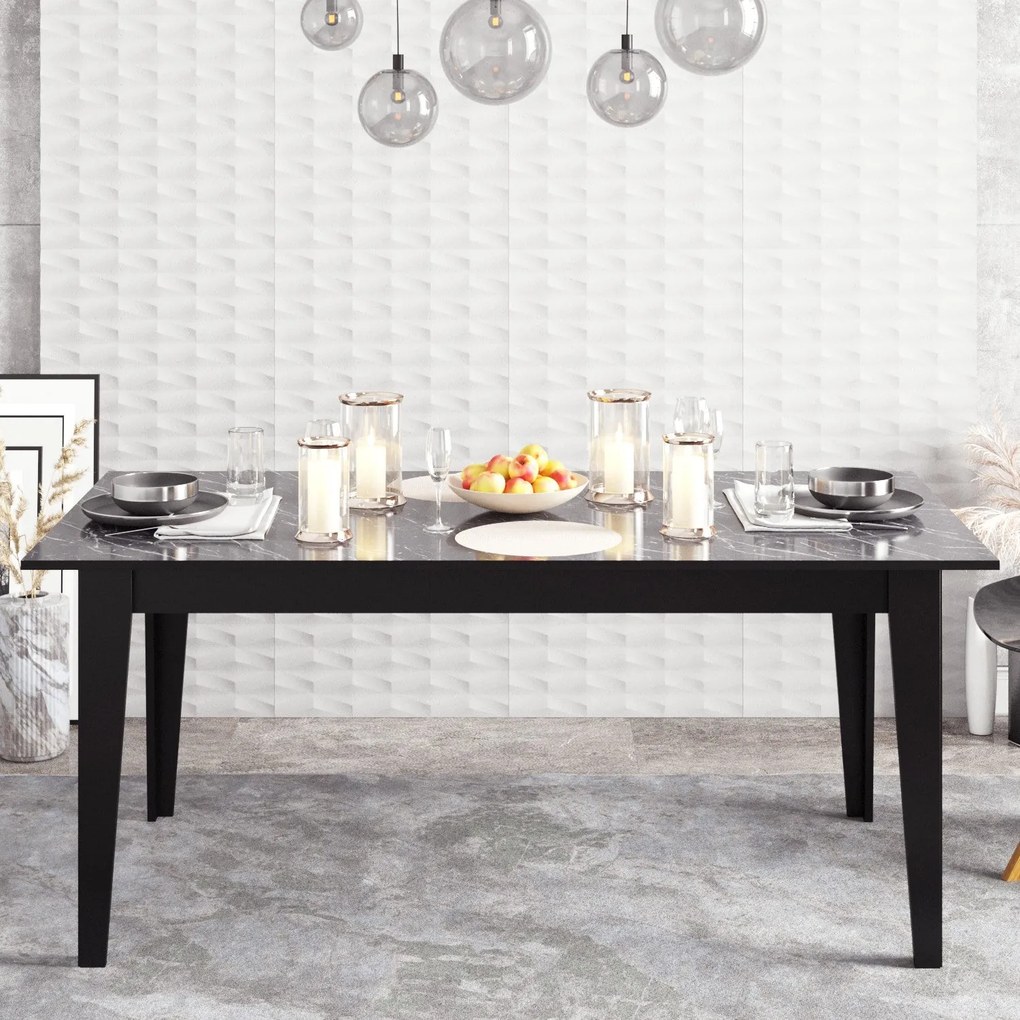 Étkező asztal Polka - Black
