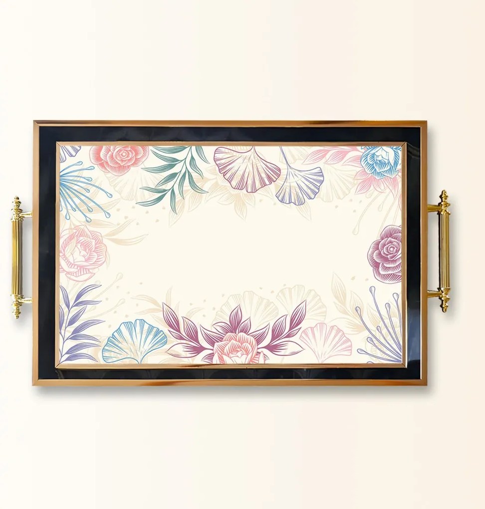 Üveg tálca, 38×24 cm – TPA9793