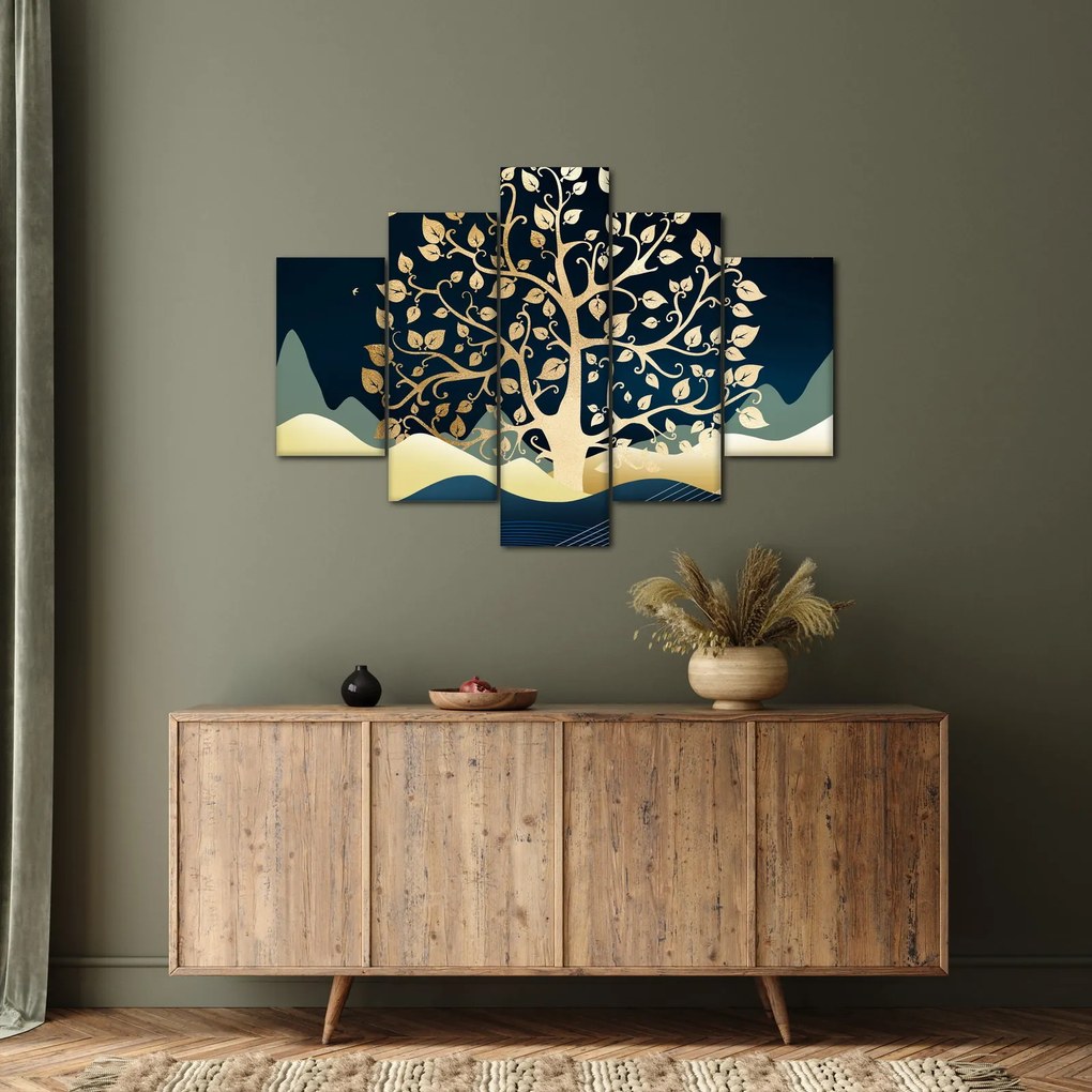 Egy aranyfa képe (150x105 cm)
