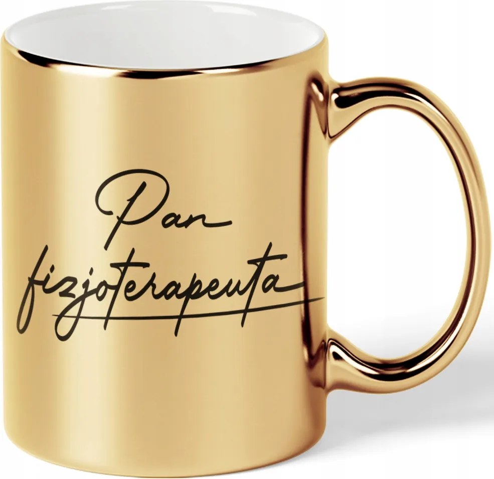 Arany Csillogó Bögre Ajándék Gyógytornász Úrnak Karácsonyra Születésnapra