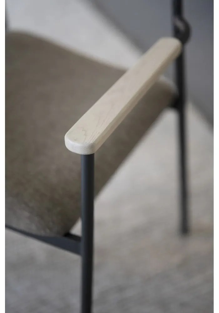 Bézs-natúr színű étkezőszék szett 2 db-os Maymont – Rowico