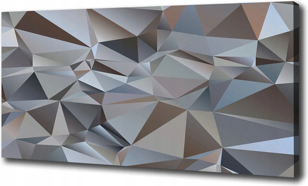 Vászonkép Absztrakt háromszögek 100x70cm
