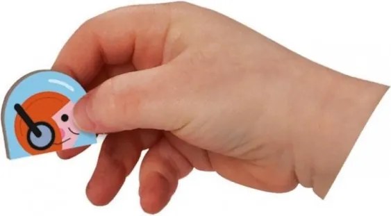 Janod - MAGNETIBOOK interaktív mágneses járműkészlet