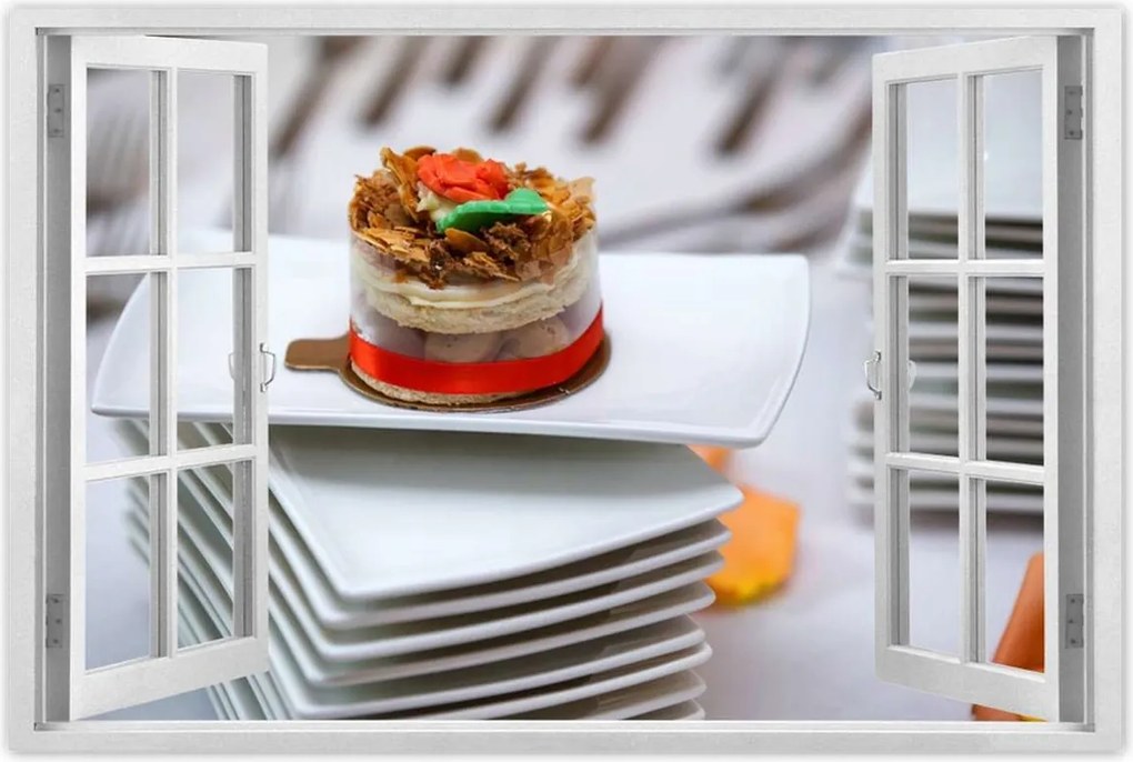 Poszterek 90x60 Színes desszert