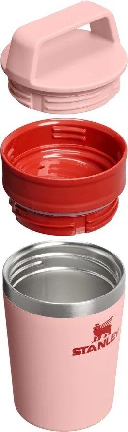 Barackszínű rozsdamentes acél termobögre 230 ml Café-To-Go Travel Mug Peach Rose – Stanley