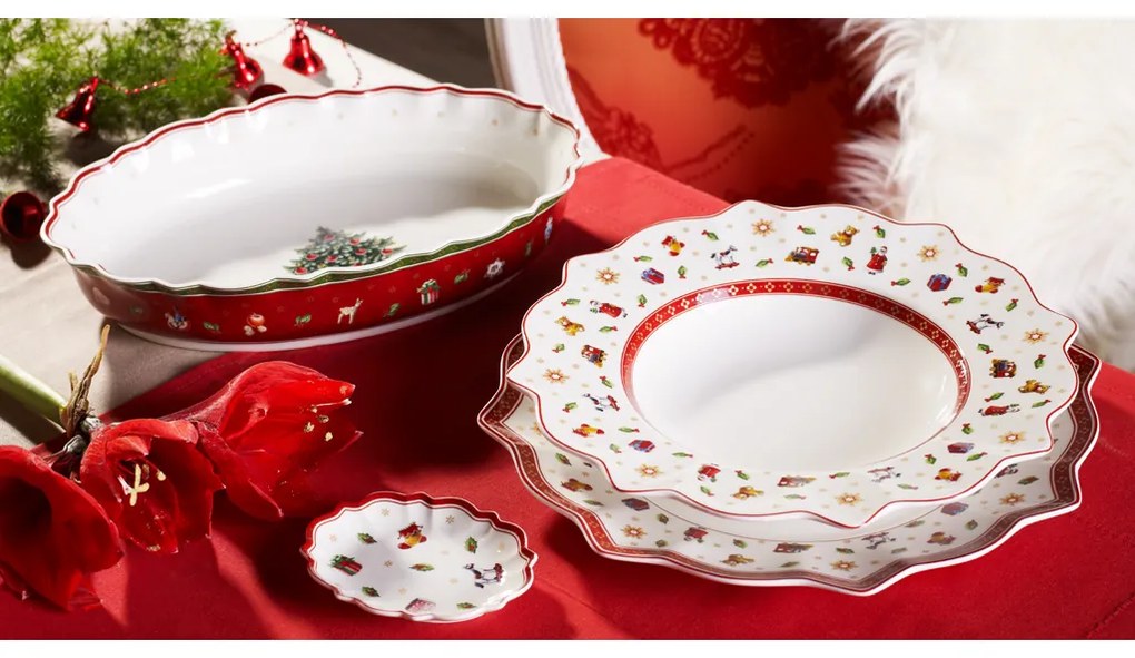 Karácsonyi mélytányér, Toy's Delight kollekció - Villeroy & Boch
