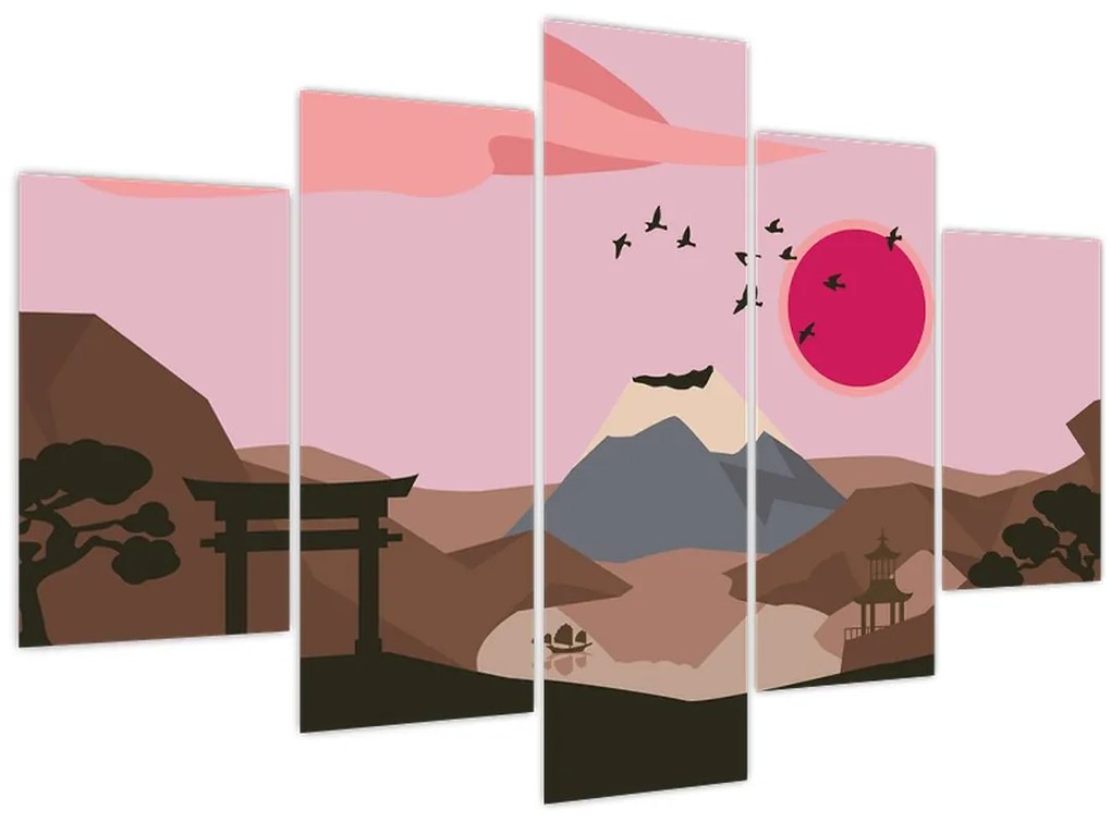Kép - Japán N⁰2 (150x105 cm)