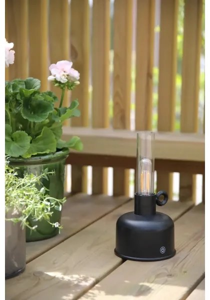 Markslöjd 108919 - LED Dimmelhető újratölthető lámpa ASTRID LED/2W/1200 mAh IP44 fekete