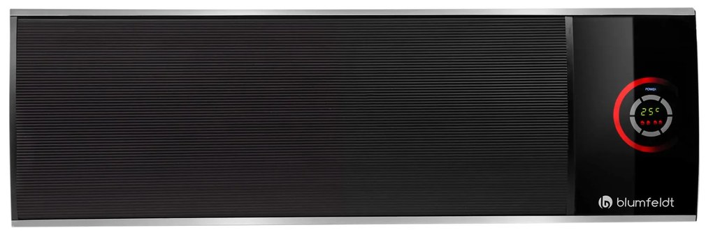 Blumfeldt CosmicBeam Ultra, infravörös hősugárzó, 2200 W, IPX4, távirányítás, fekete