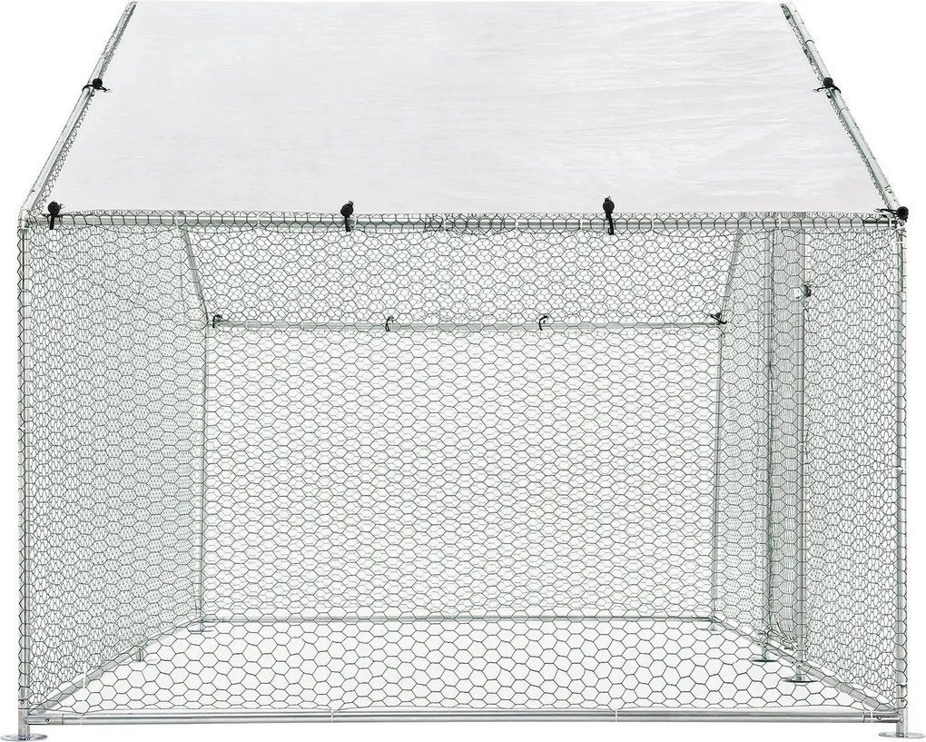 Juskys Csirkekifutó - 3x2x2m