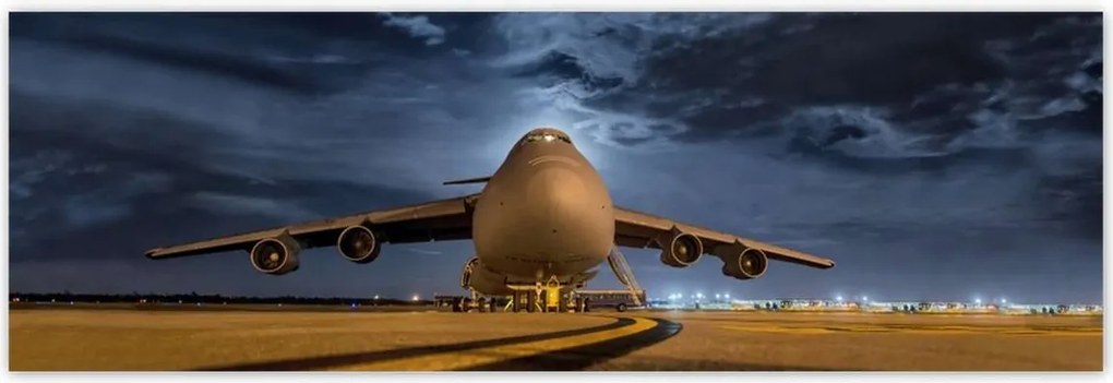 Fotótapéták 200x66 Nagy repülőgép repülőtér