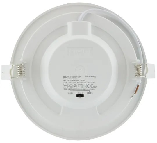 LED Fürdőszobai beépíthető lámpa LED/12W/230V 3000/4000/6000K IP44