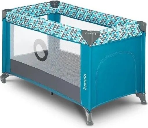 Lionelo - Utazóágy STEFI türkiz