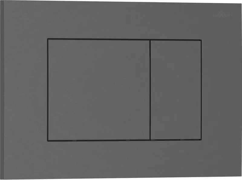 Mexen Tex 02 öblítő gomb, szürke - 6102-05