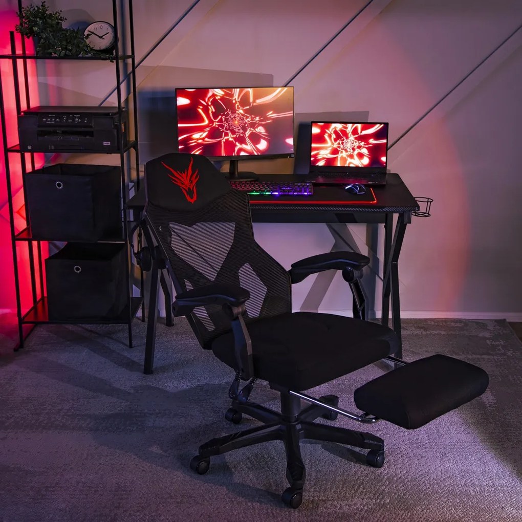 Bing. Gamer Forgószék fekete színben
