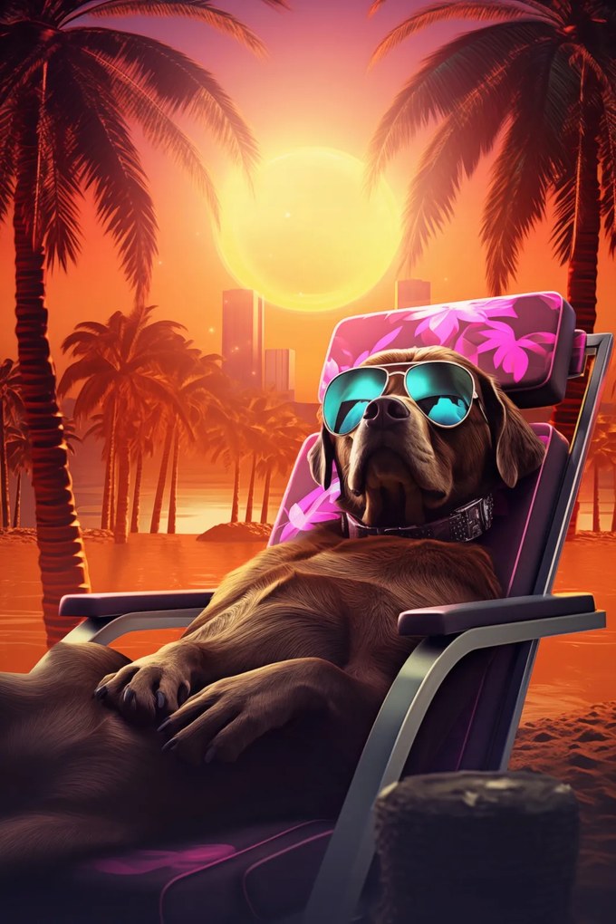 Poszter 40x60cm Nyár stílus