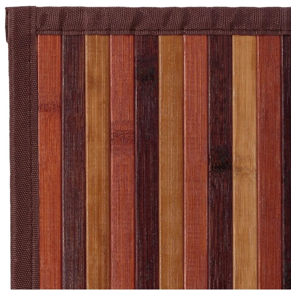 Mustársárga-barna bambusz futószőnyeg 60x200 cm – Casa Selección