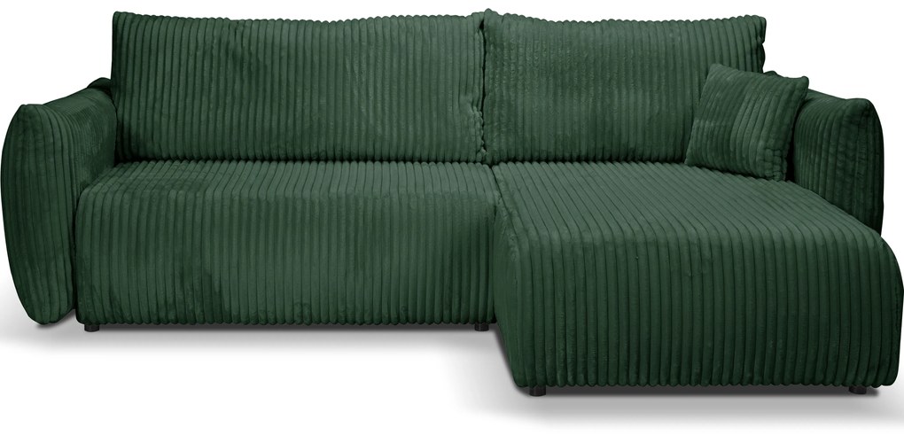 Sarok ülőgarnitúra Alondra (sötétzöld) (J). 1097914