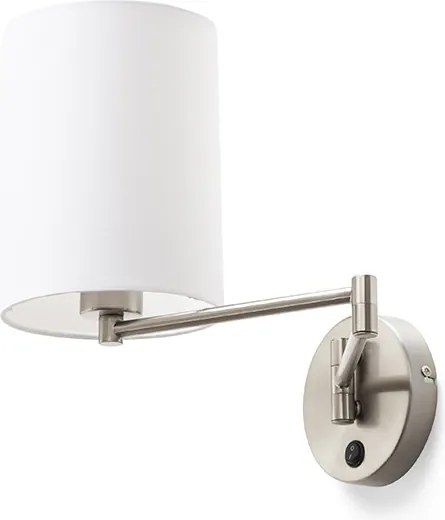 RENDL AVENIDA fali lámpa matt nikkel 230V LED E27 11W