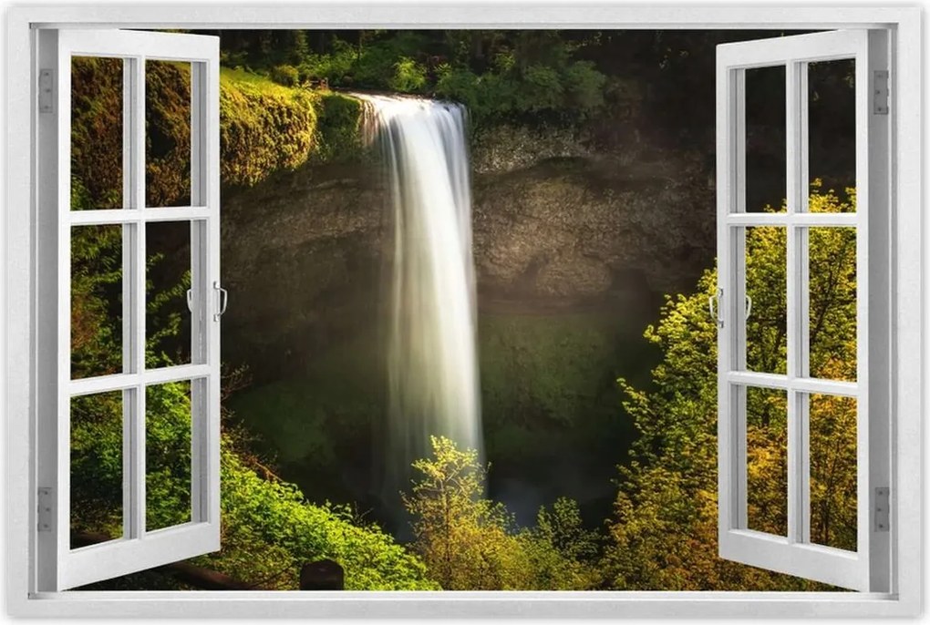 Poszterek 90x60 Vízesés Tájképek