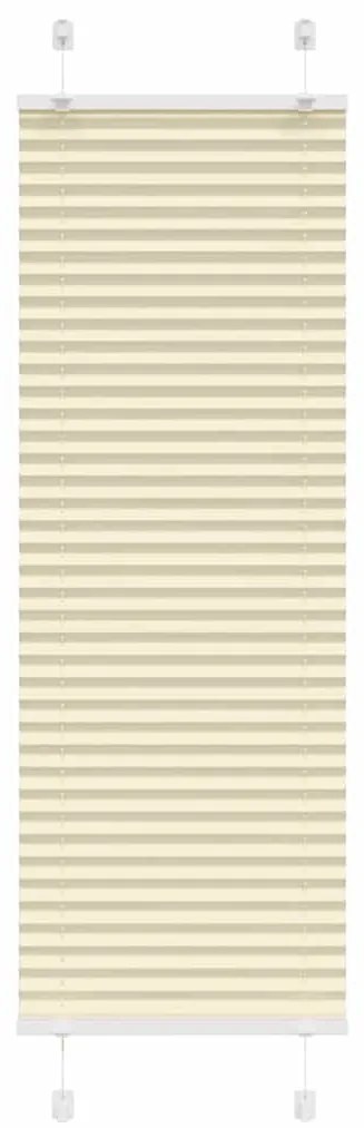 pliszírozott redőny krém 40x150 cm szövetszélesség 39,4 cm