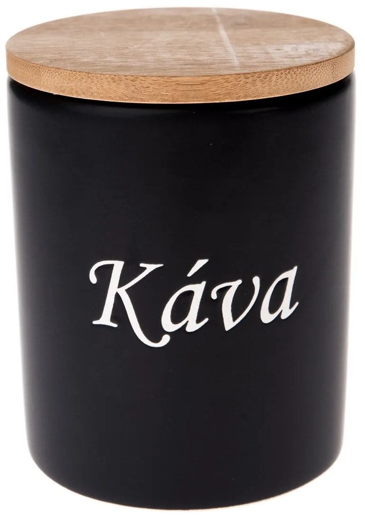 Kerámia kávésdoboz, 10 x 13 x 10 cm