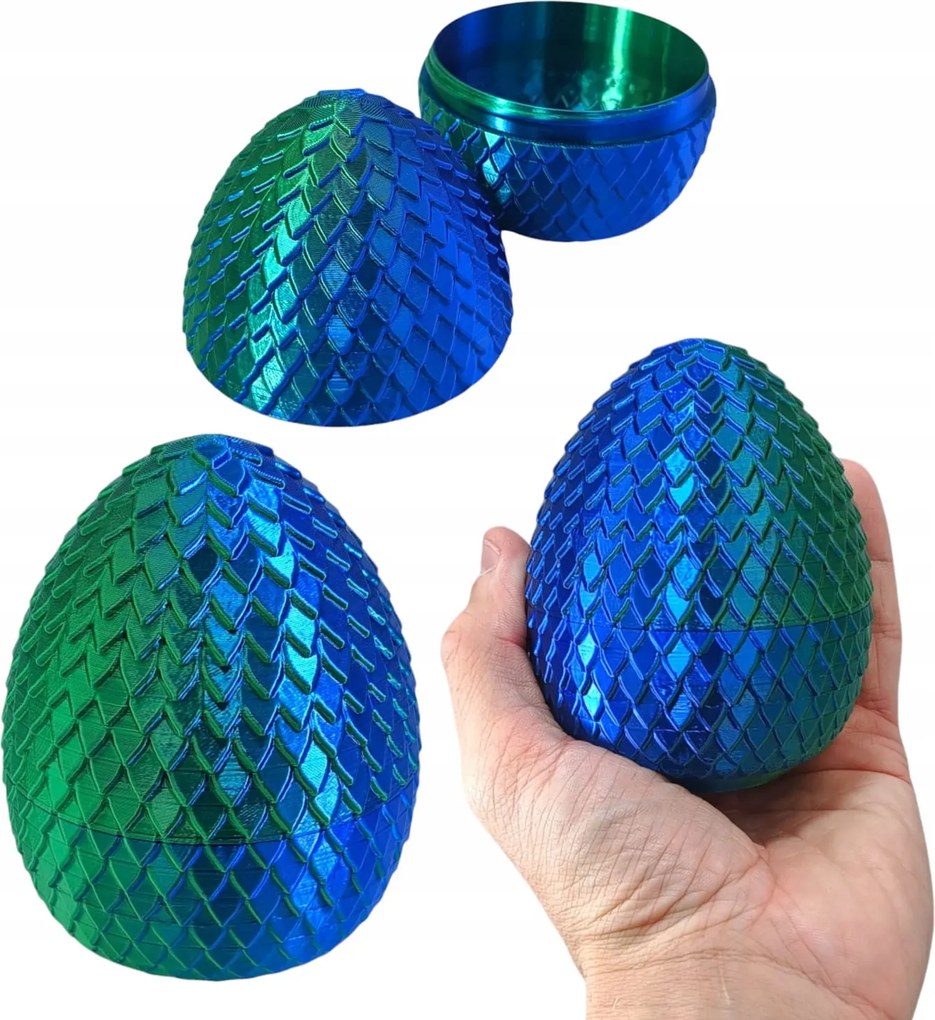 Kristály Sárkány Tojás, Sárkány Tojás, Csavarozott Sárkány Tojás, Mini