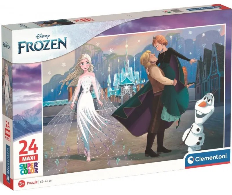 Clementoni Puzzle - Frozen - Happy End 24 maxi