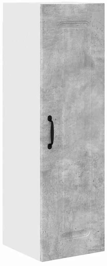 Fali konyhaszekrény Beton Szürke 30 x 31 x 100 cm Faanyag