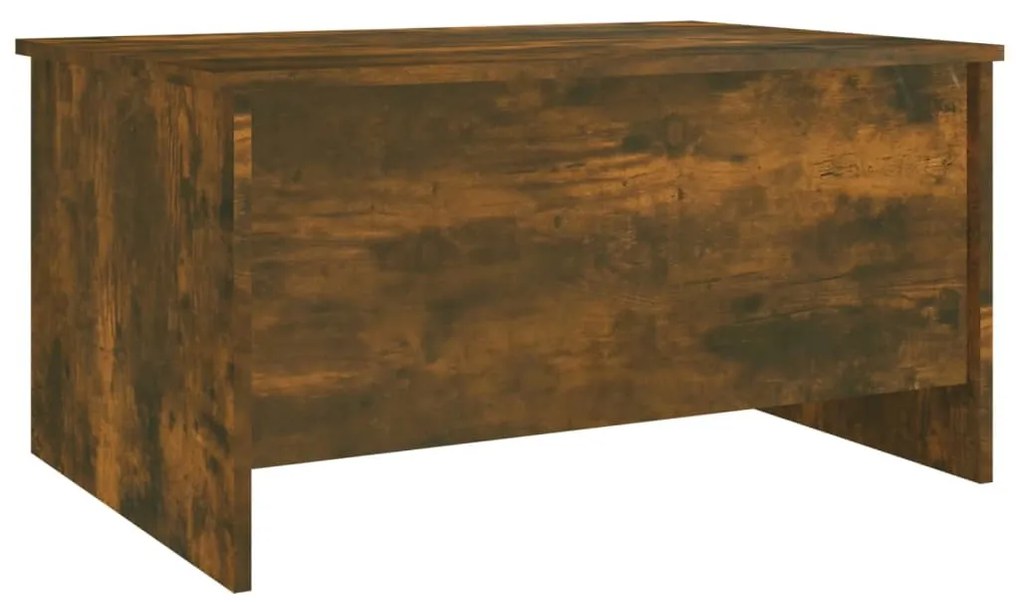 Sonoma tölgy színű szerelt fa dohányzóasztal 80x55,5x41,5 cm