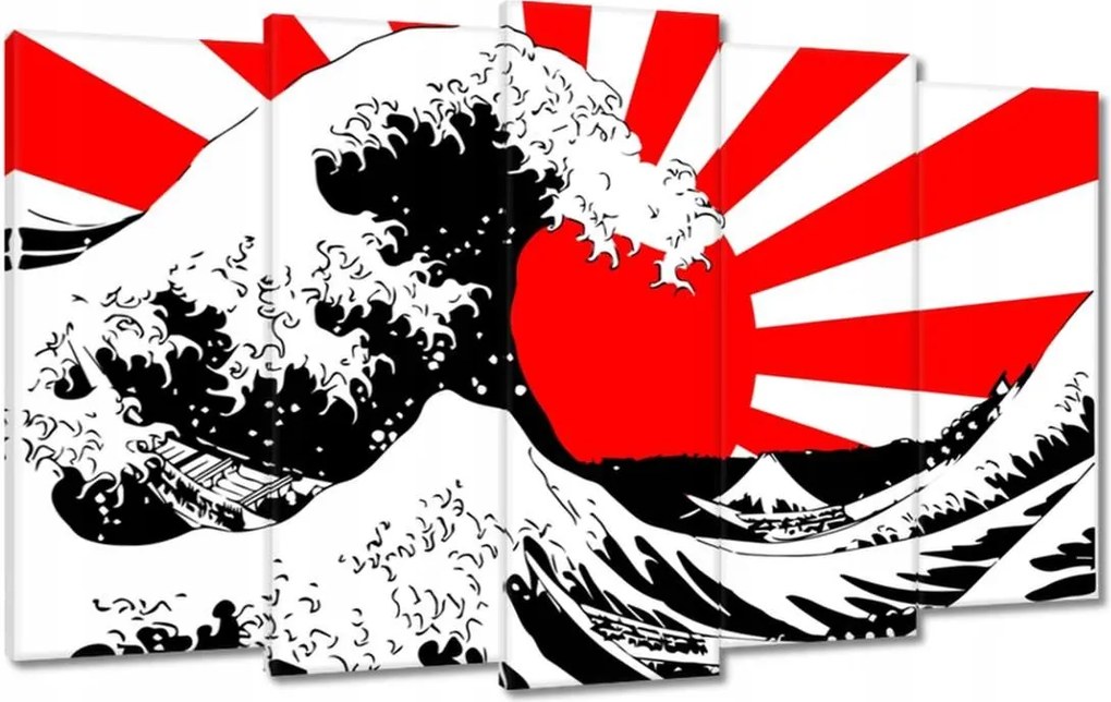 Festmények 100x60 Japán Kamikaze