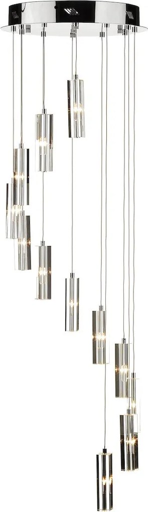 Dar lighting glamour kristály modern függeszték galileo csiszolt króm dargal1250-led