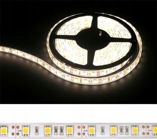 Világítás Led Szalag Tekercs 5m fehér Semleges DL R-5630-300-20-40K-02