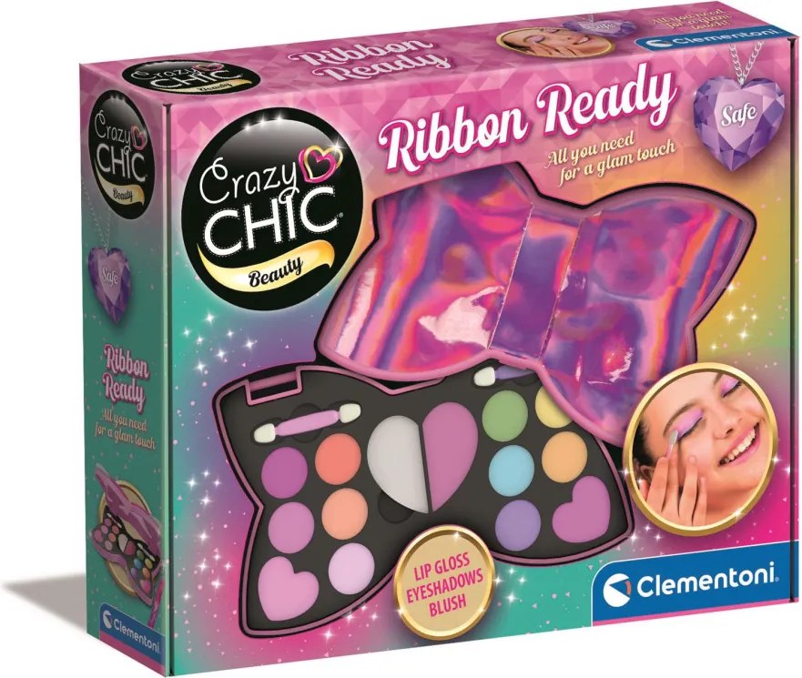 Crazy Chic Bow szépségápoló készlet Clementoni