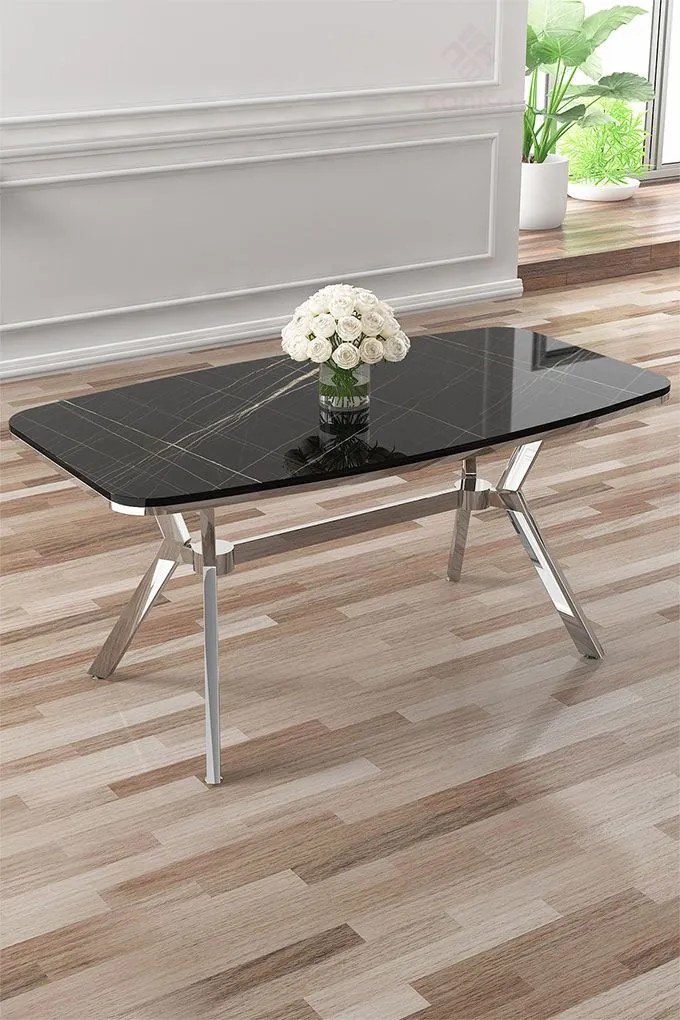 Esla - Black Marble, Chrome