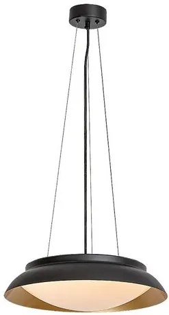 RÁBALUX 72134 HAFSA Modern Led Függesztett Lámpa Fekete/ Arany IP20