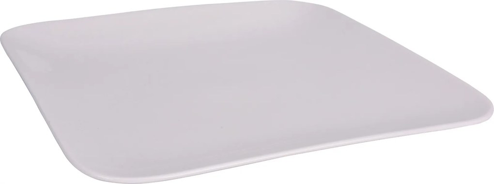 Sekély Carré tányér 26cm, fehér