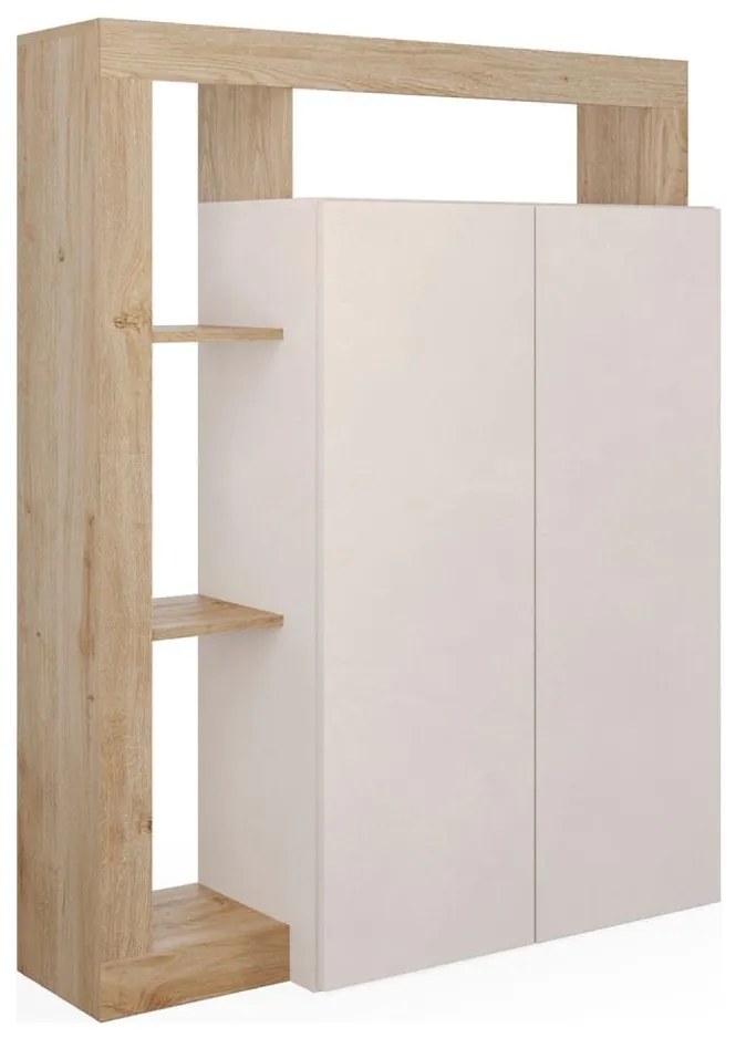 Komód LENOR kasmír/barna