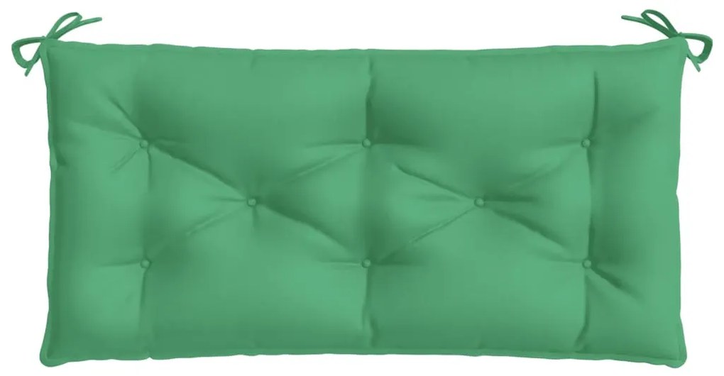 zöld oxford szövet kerti pad párna 100 x 50 x 7 cm