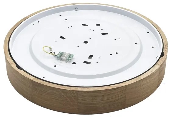 Brilagi - CARVALHO LED mennyezeti lámpatest LED/36W/230V, tölgy, átm. 47,5 cm