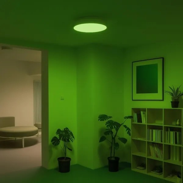 Eglo 98045 - LED RGB Szabályozható mennyezeti lámpa RIODEVA-C LED/27W/230V