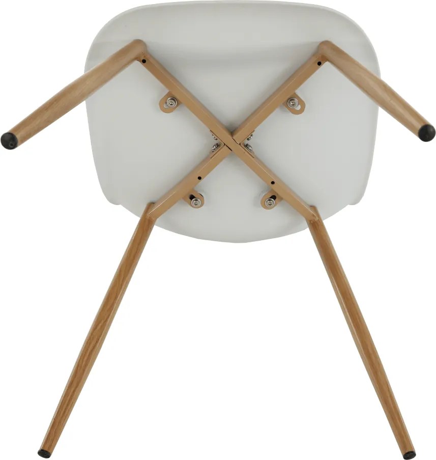 Szék, fehér/natúr, SINTIA