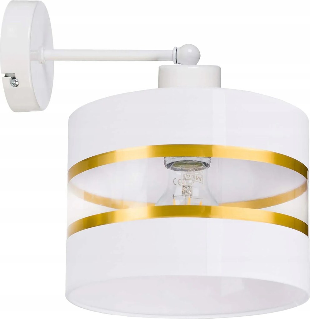 Fali Lámpa Fix E27 Lámpabúra csíkos 20cm