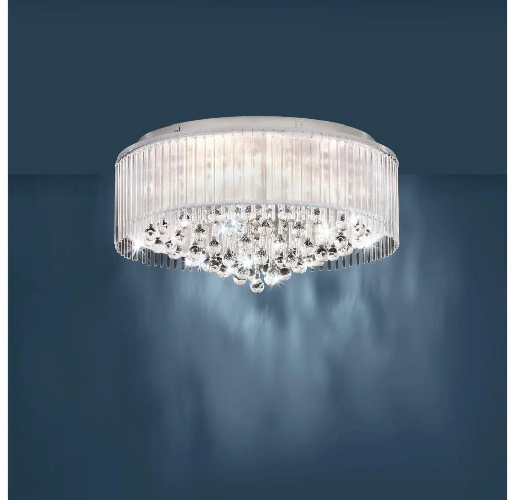 Eglo 39333 - LED Mennyezeti lámpa MONTESILVANO 8xG9/3W/230V