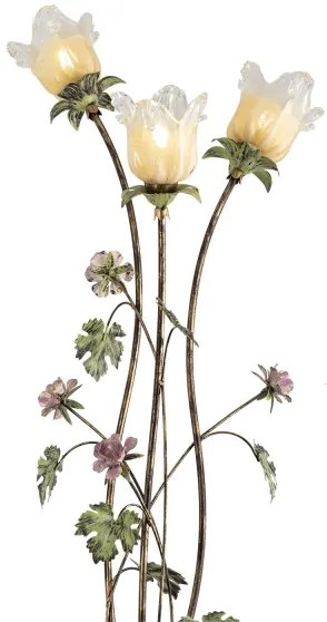 Állólámpa ROSALIA 3xE14/40W/230V sárga