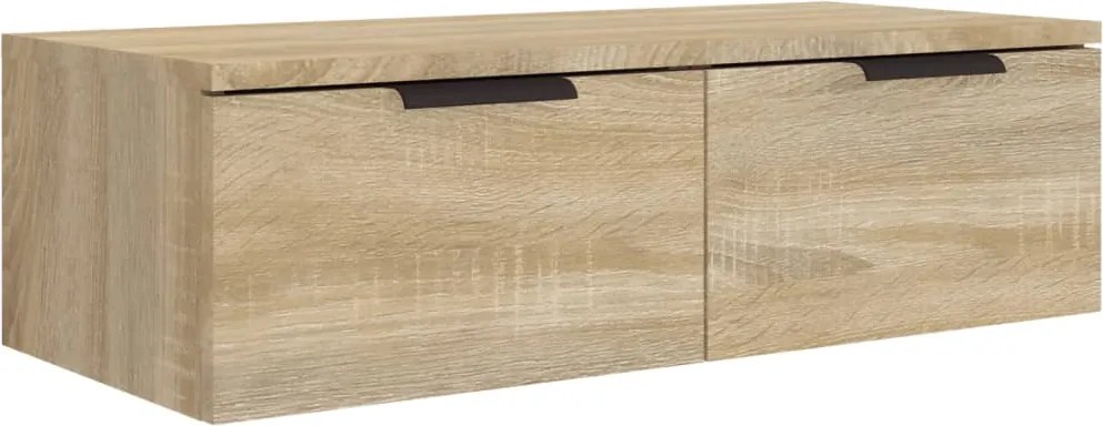 vidaXL sonoma tölgy színű szerelt fa faliszekrény 68 x 30 x 20 cm