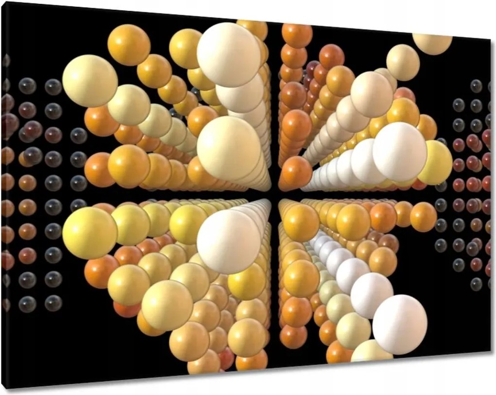 Festmények 100x70 Narancssárga absztrakt