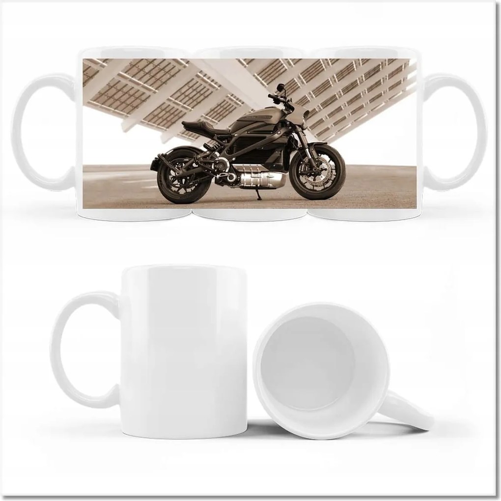 Harley Davidson fényképes bögre Motorkerékpár